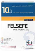 10. Sınıf Felsefe Ders Anlatım Föyü - EÄ°S YayÄ±nlarÄ±