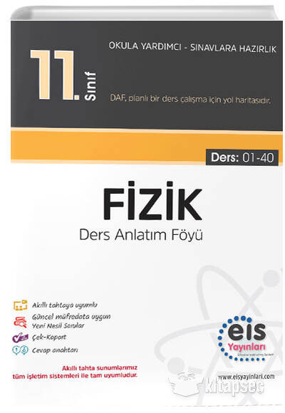 11. Sınıf Fizik Ders Anlatım Föyü - EÄ°S YayÄ±nlarÄ±