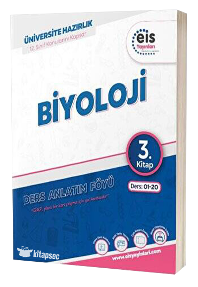 TYT AYT Biyoloji Ders Anlatım Föyü 3. Kitap - EÄ°S YayÄ±nlarÄ±