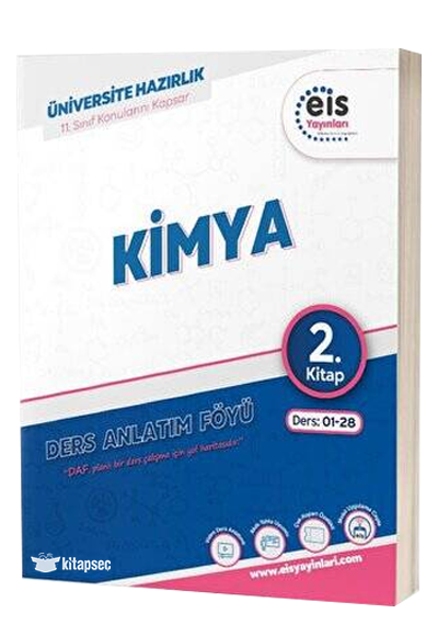 YKS Mavi Set DAF Kimya 2. Kitap - EÄ°S YayÄ±nlarÄ±